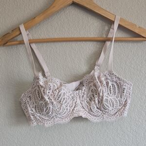 Victoria's Secret Lace Bra - Cream